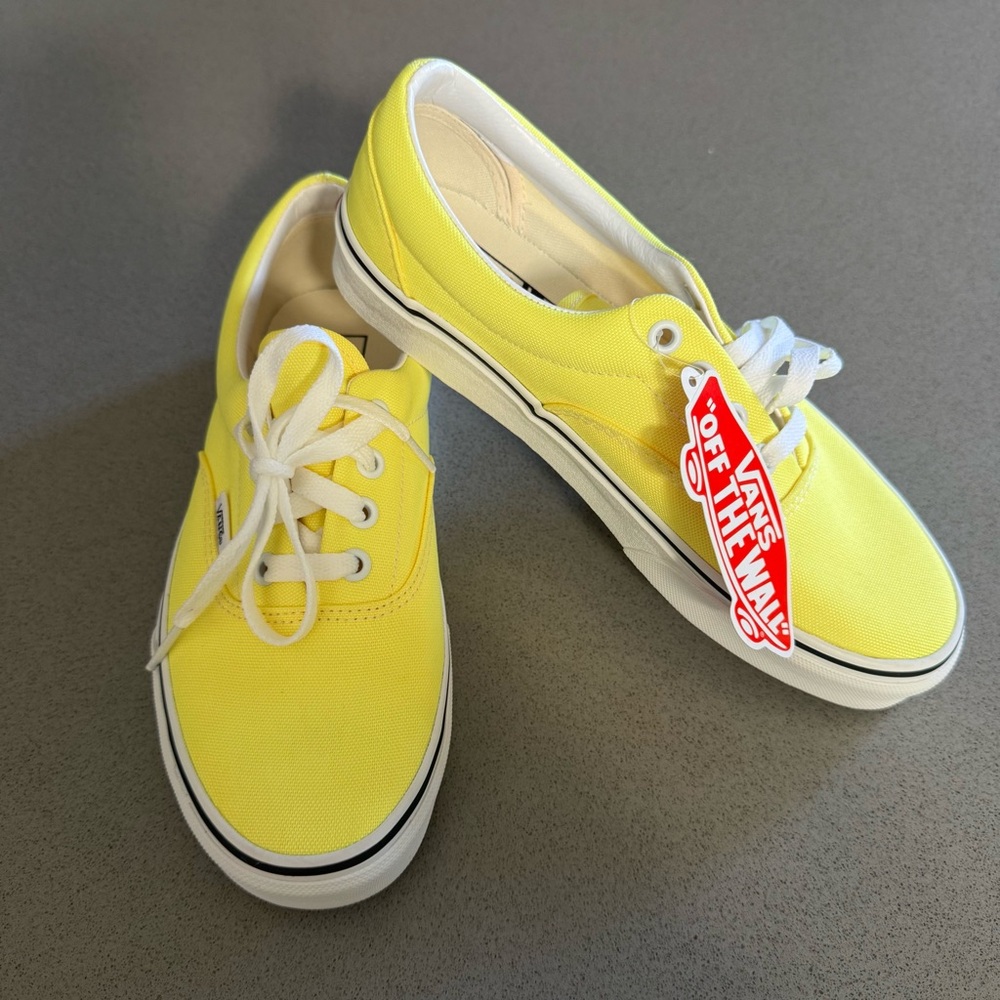 Vans Sunny Yellow Canvas Shoes